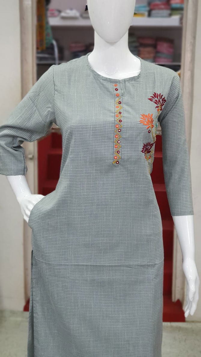 Ff Dilbar Regular Wear Wholesale Cotton Kurti Catalog